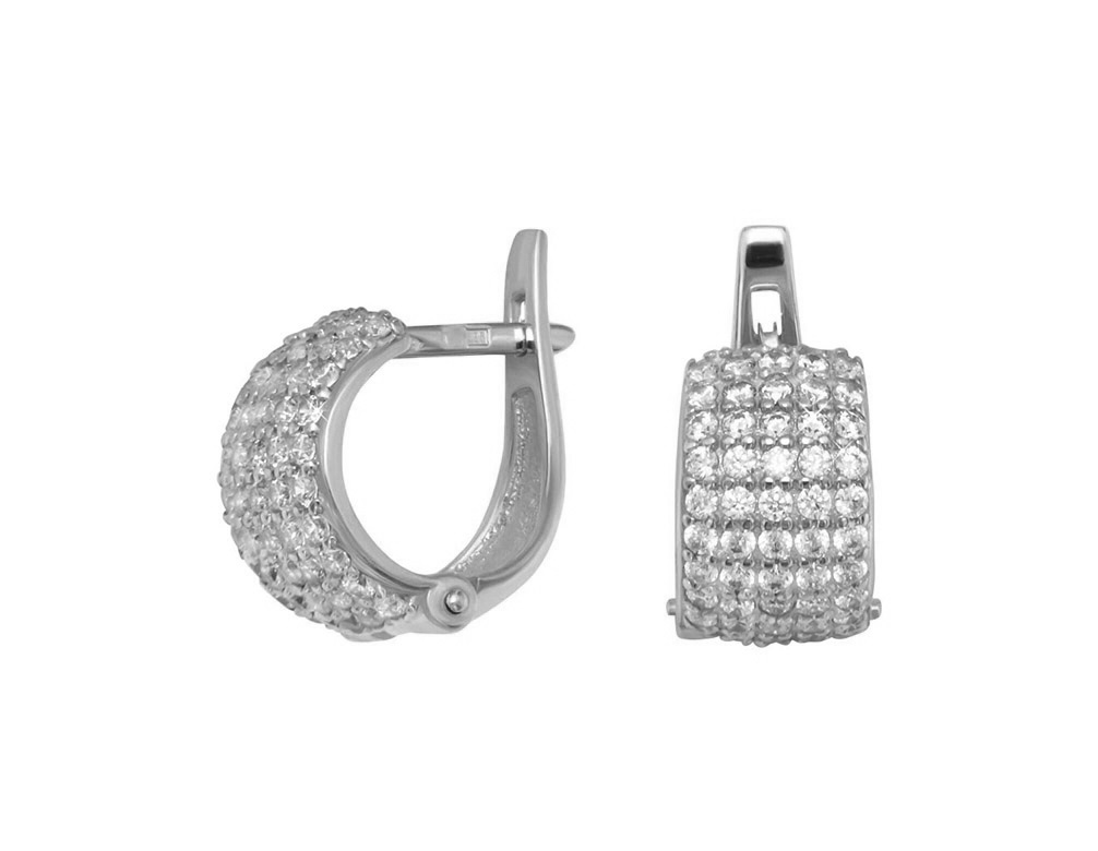 Серьги из серебра 0200260-00775
