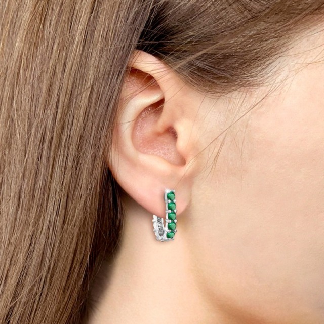 Серьги из серебра 49851АГ
