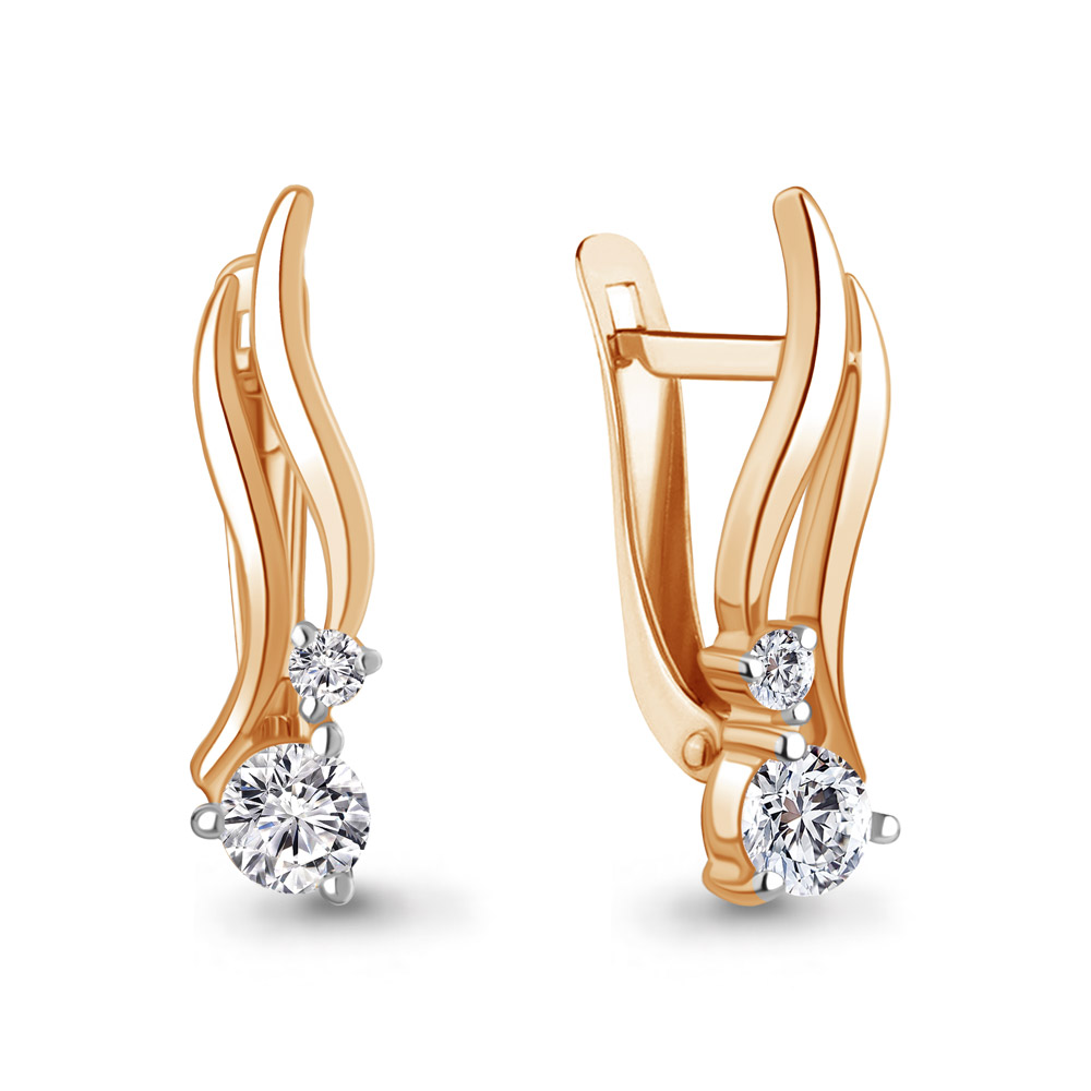 Серьги из золота 450052А