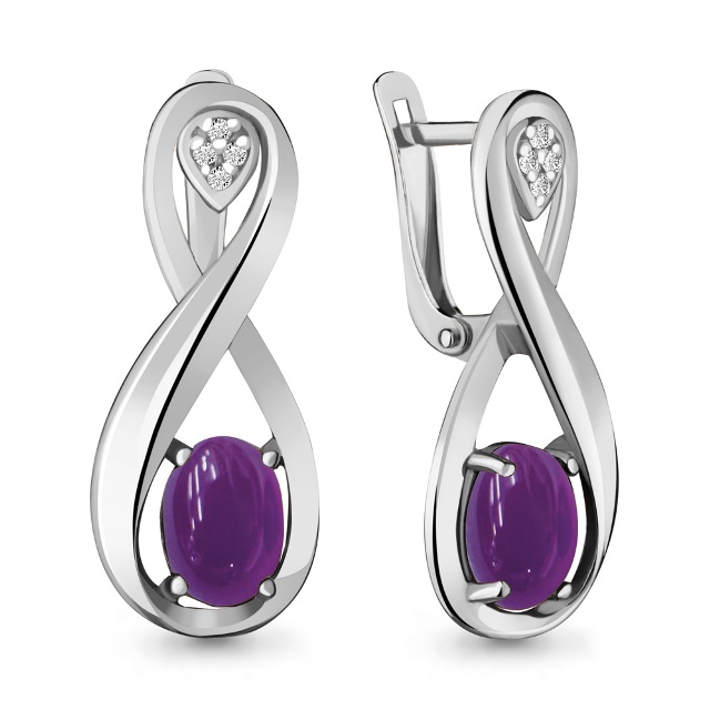 Серьги из серебра 4477004