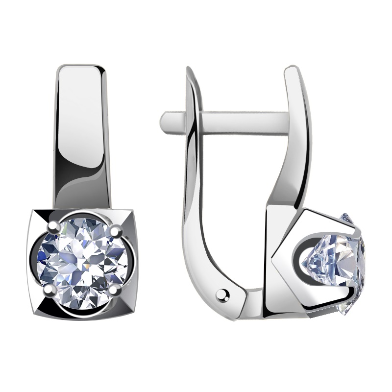 Серьги из золота кл2776а-62