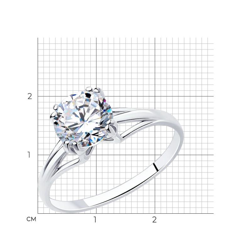 Кольцо из серебра 94012116