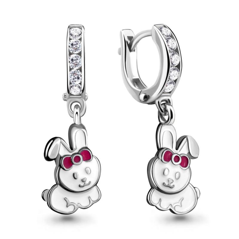 Серьги из серебра 46543А