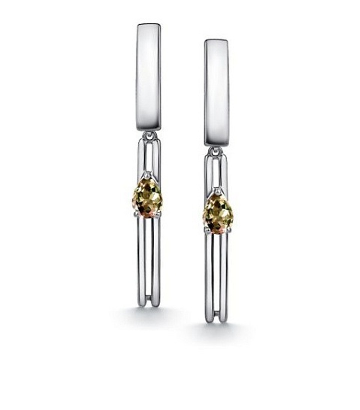 Серьги из серебра 02-4439/00СТ-00