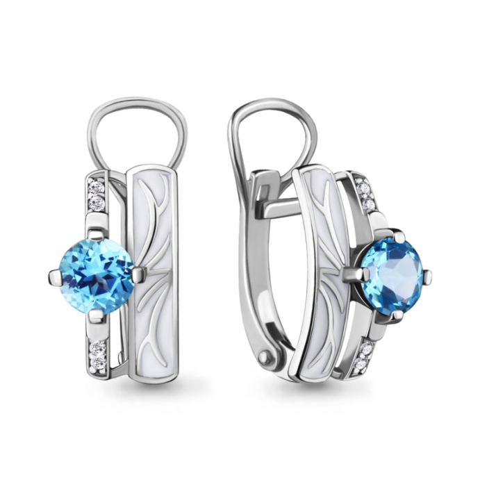 Серьги из серебра 4463905А